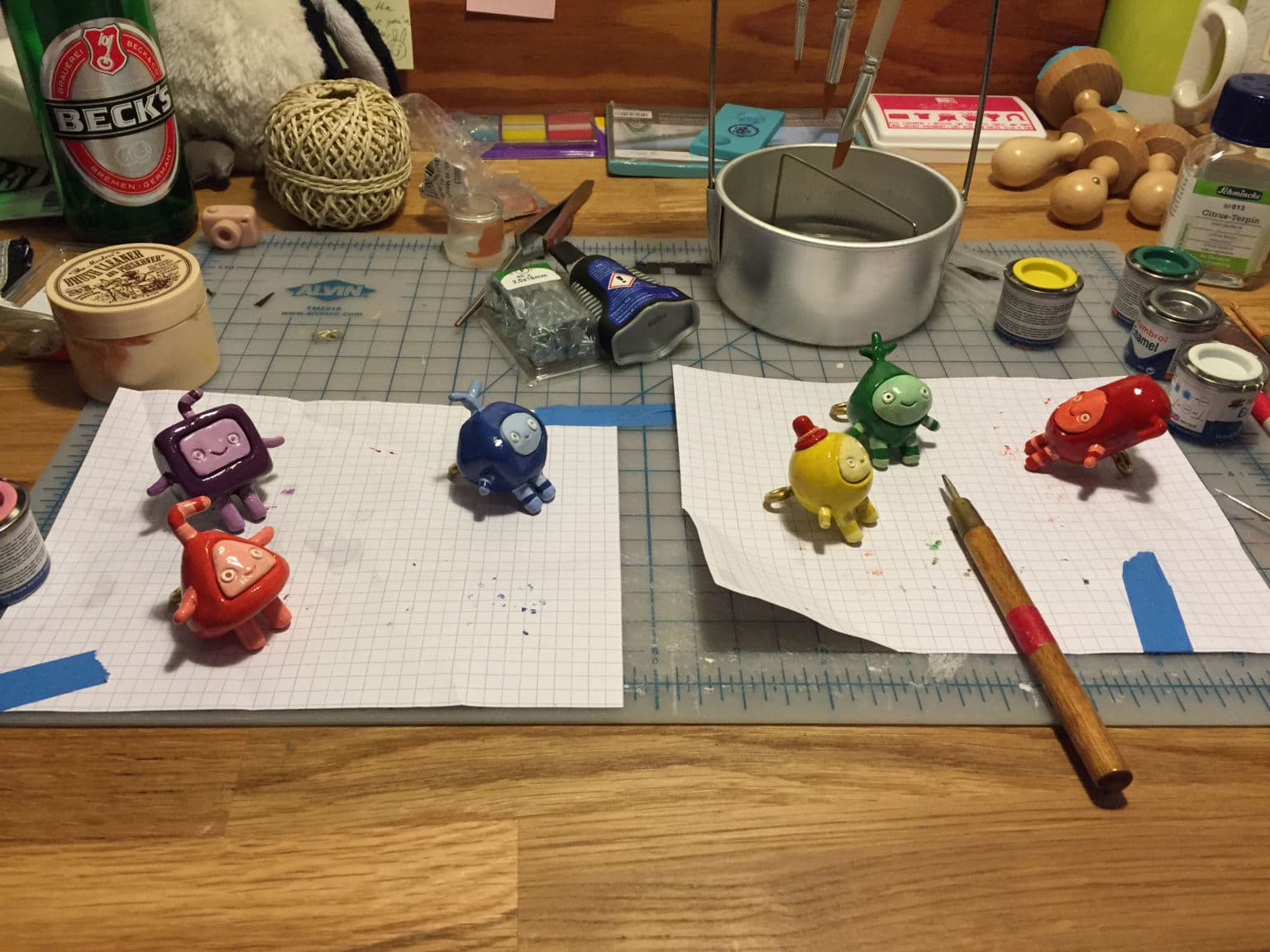 Motionographer A mobile game made entirely out of clay?