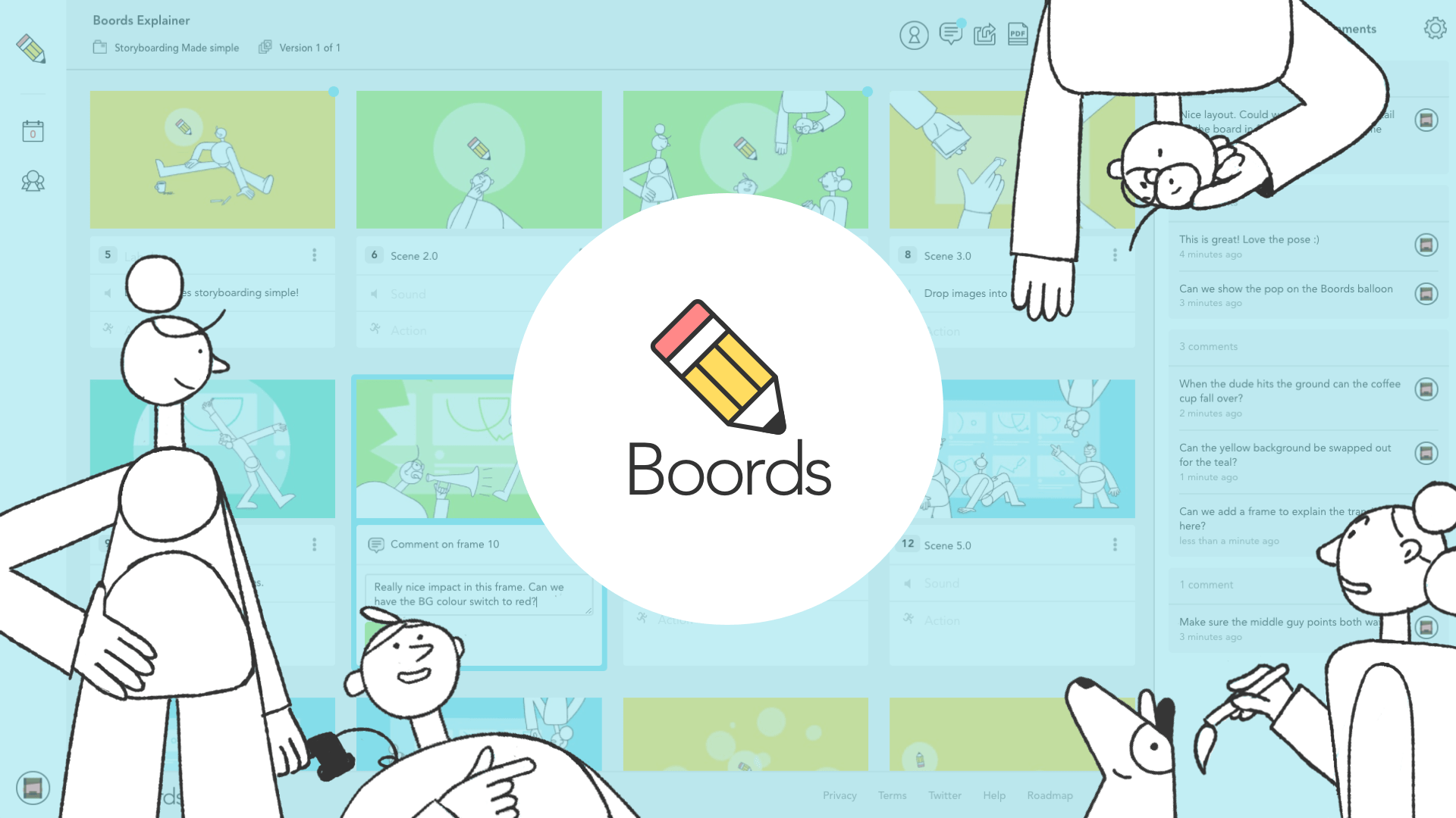 Motionographer Boords and the noble quest of making storyboarding better