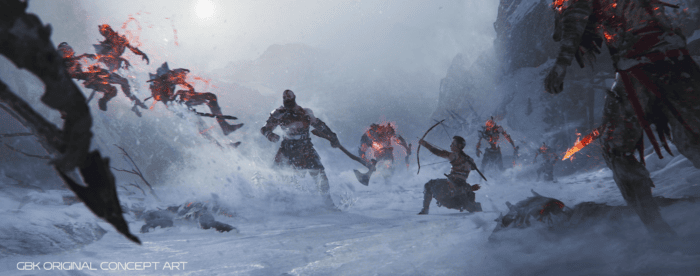 God of War Ragnarok Concept Art Images Give Us a Look at Early