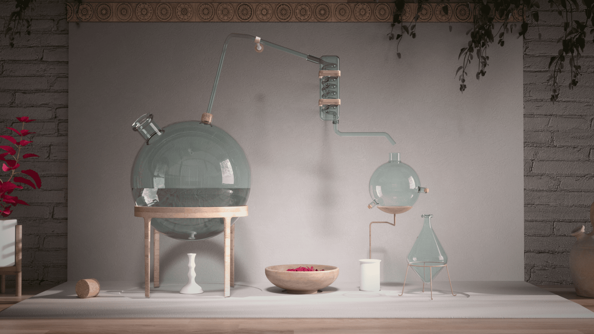 Motionographer® Keyframe Lab / Alex Deakin | A touch of Chemistry