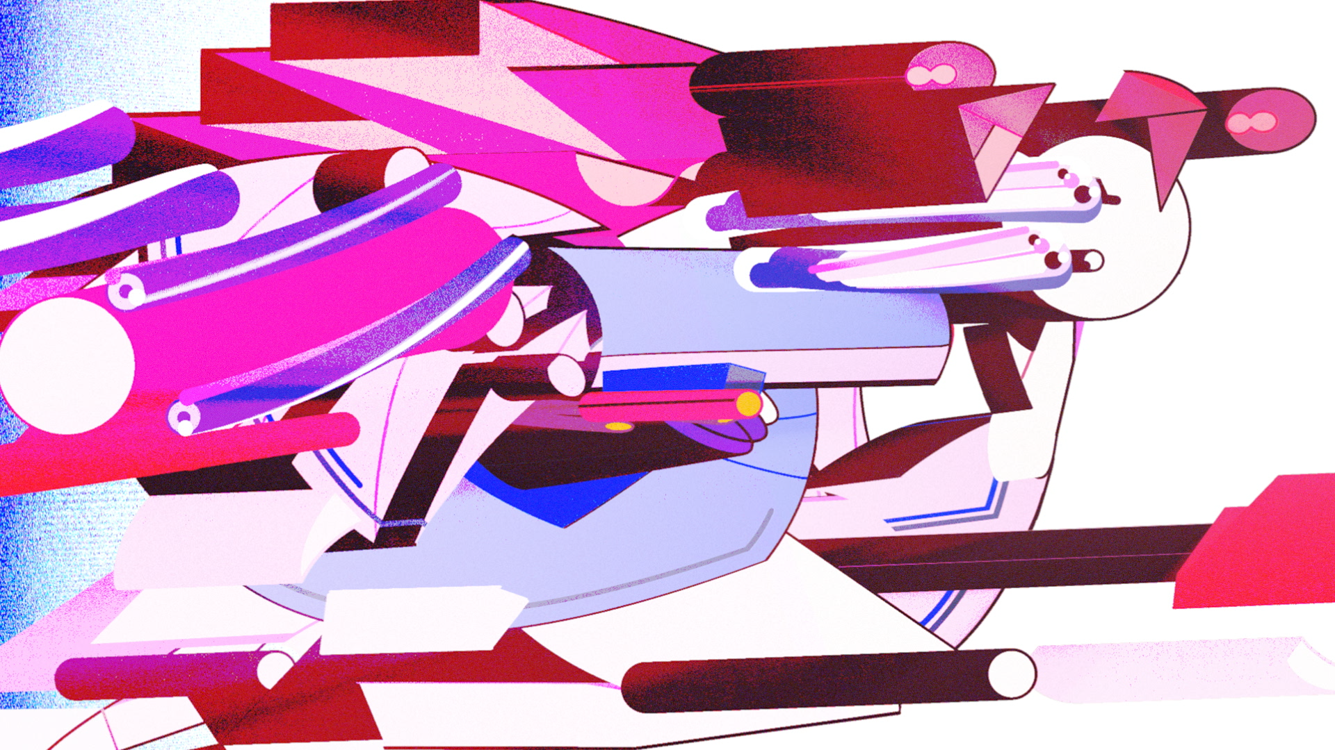Still from the HATSUBOSHI GAKUEN Wildest Flower music video by Takashi Ohashi.