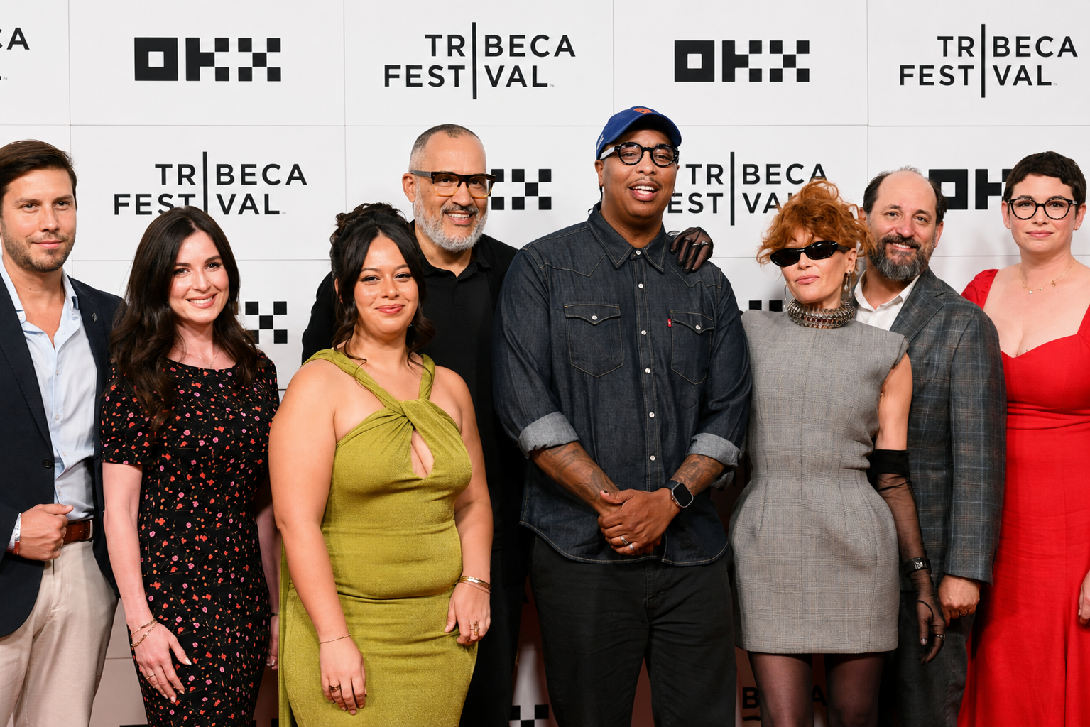 The ChikaBOOM! team on the red carpet at the 2026 Tribeca Festival