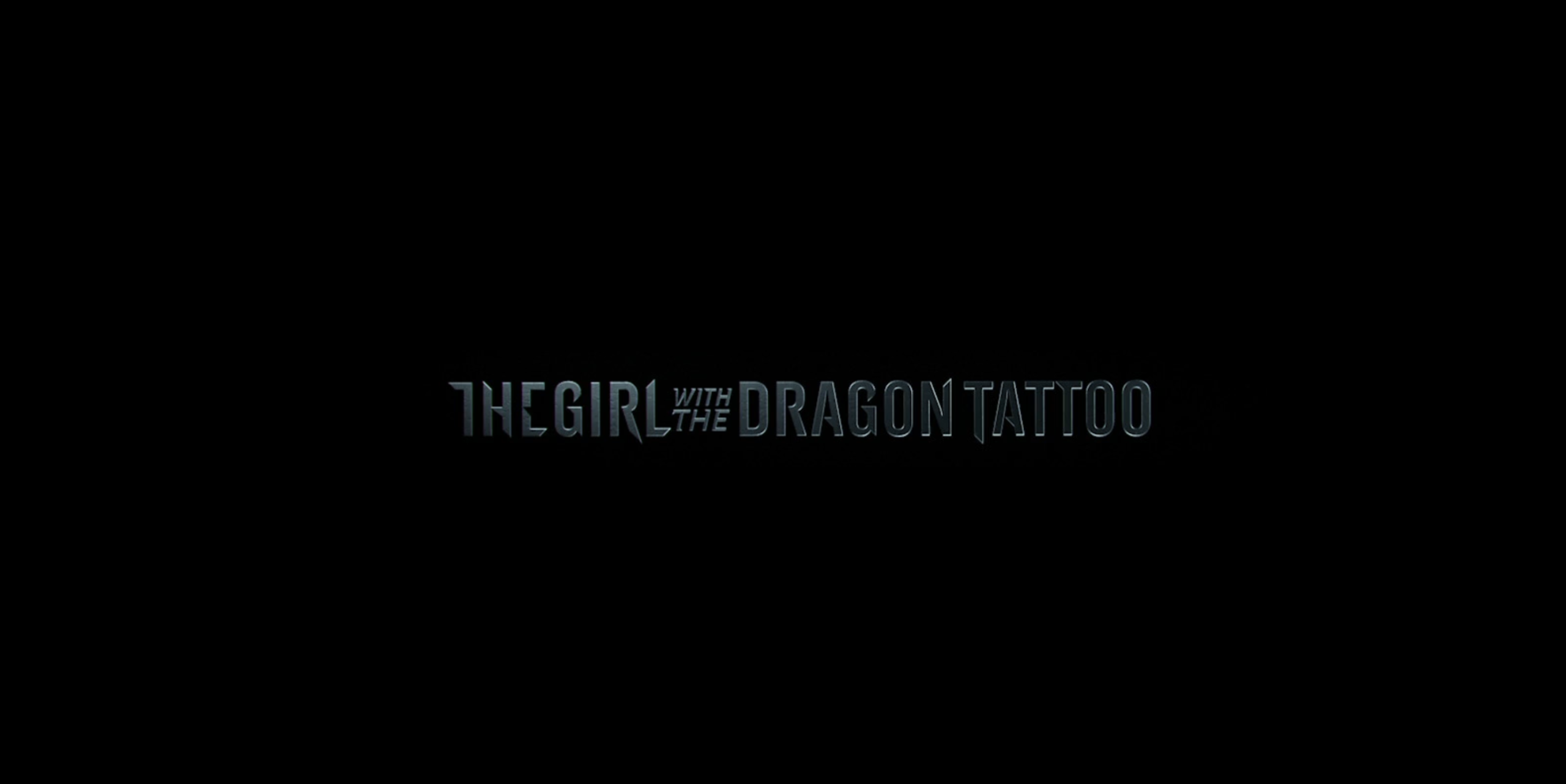 The Girl with the Dragon Tattoo opening titles