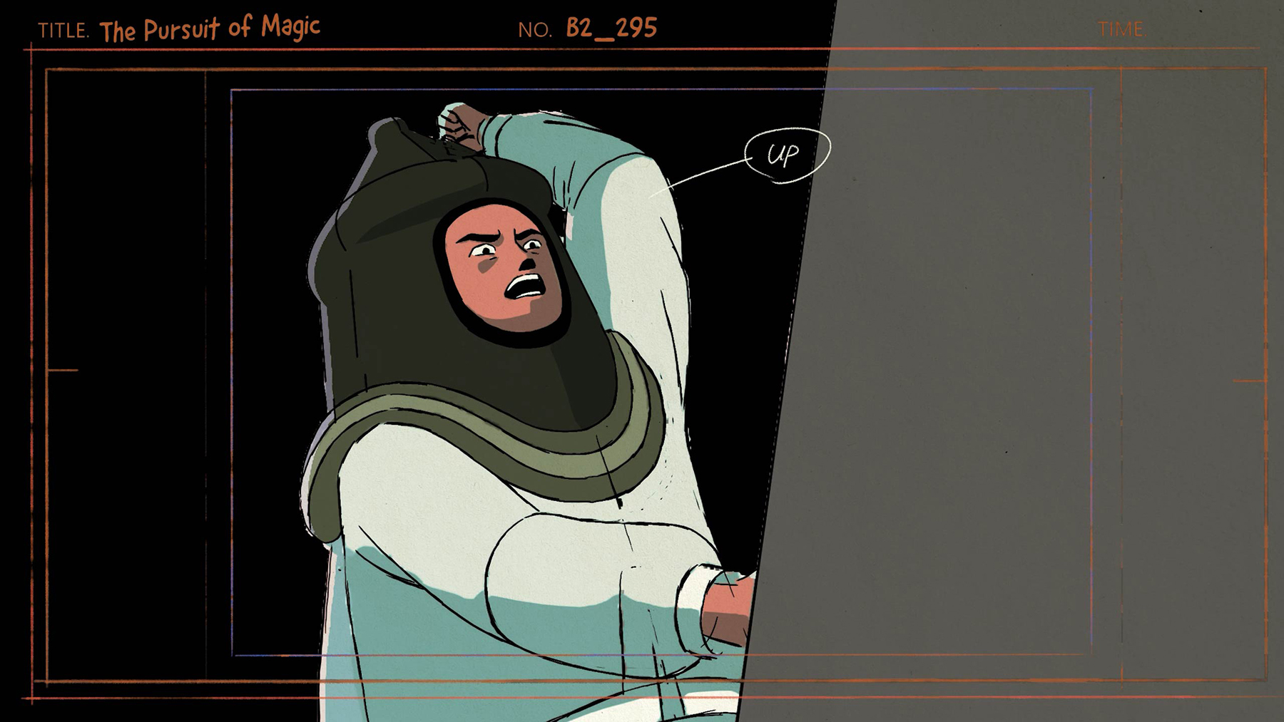 Frame from In Pursuit of Magic by Art&Graft.