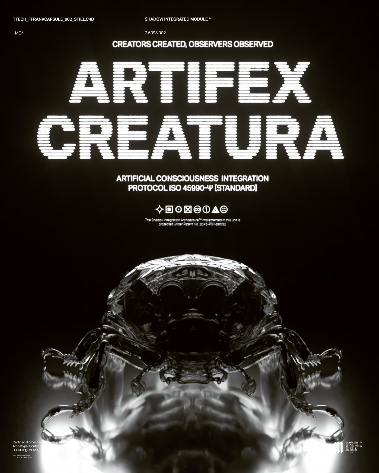 Still from Artifex Creatura by Joan Moreno.