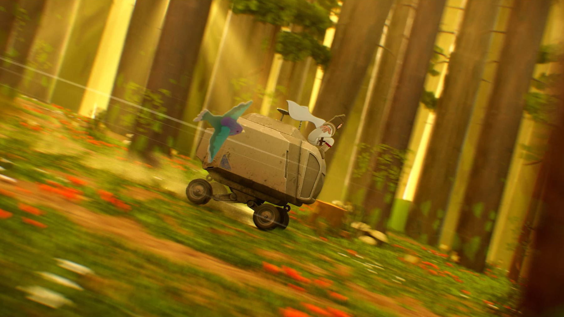 Frame from In Pursuit of Magic by Art&Graft.
