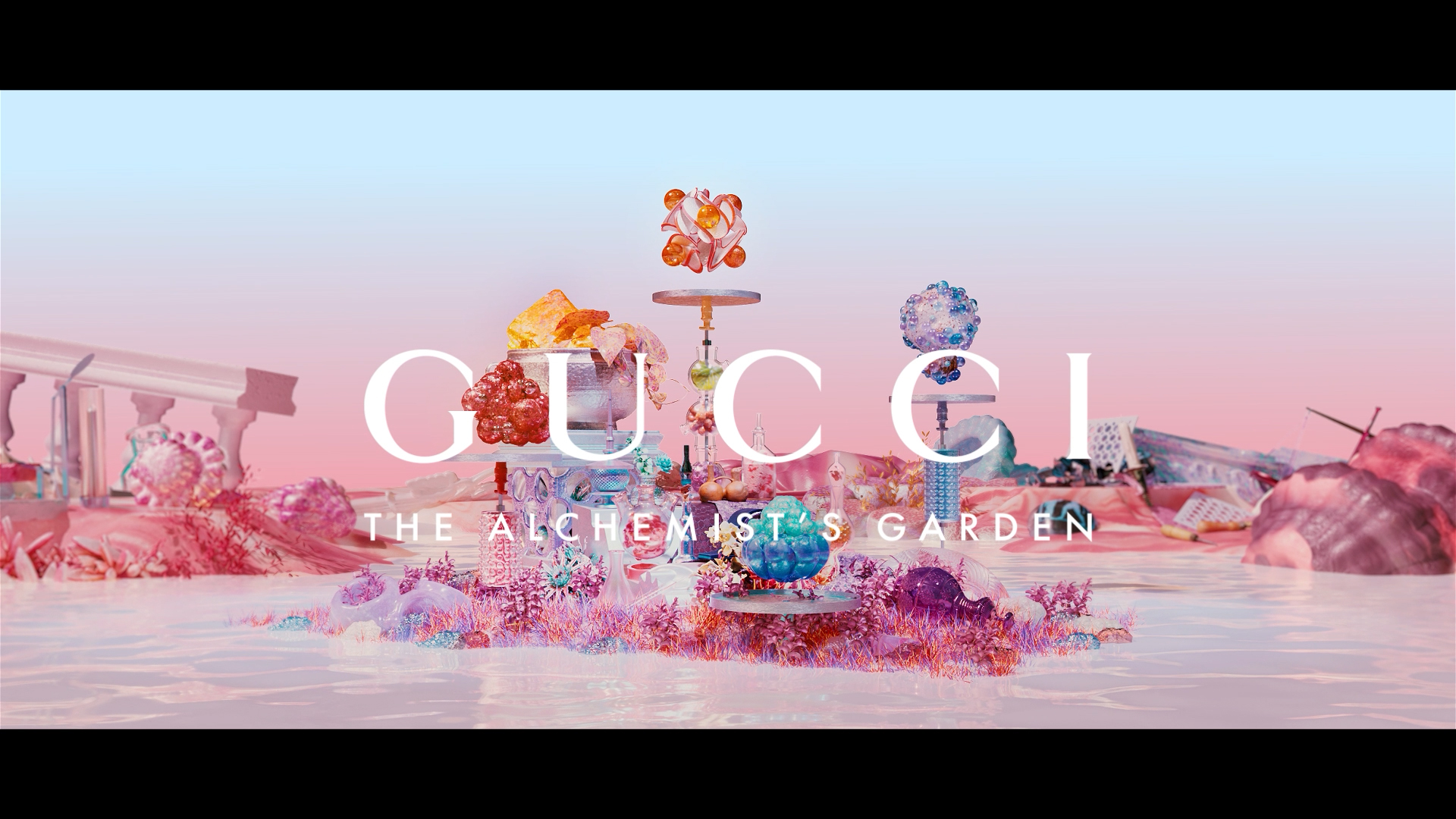 Still from the Gucci brand film by Spring (Jieru) Tang.
