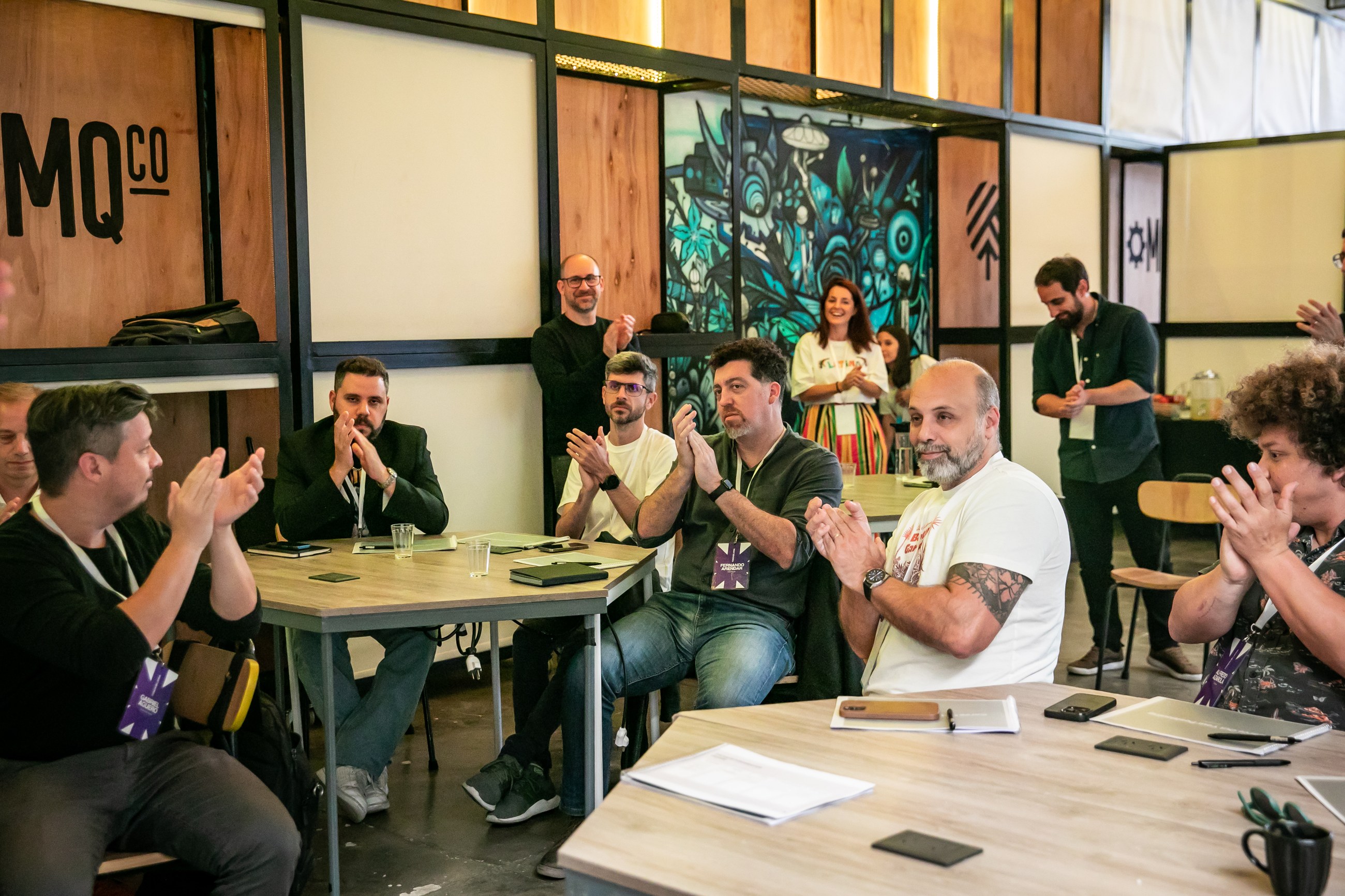 Attendees gathered at the FUSION LATINA encuentro in Buenos Aires
