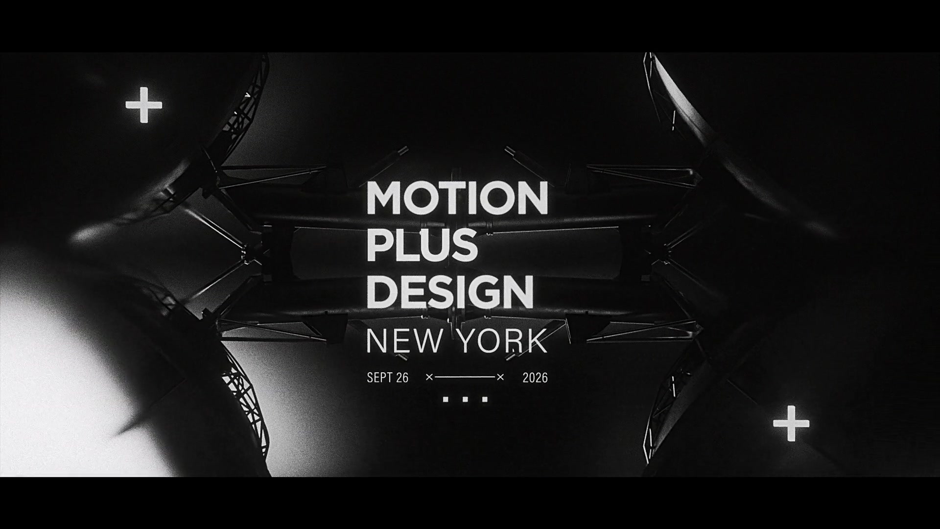 Motion Plus Design New York 2026 at Roulette, Brooklyn, Saturday, September 26.