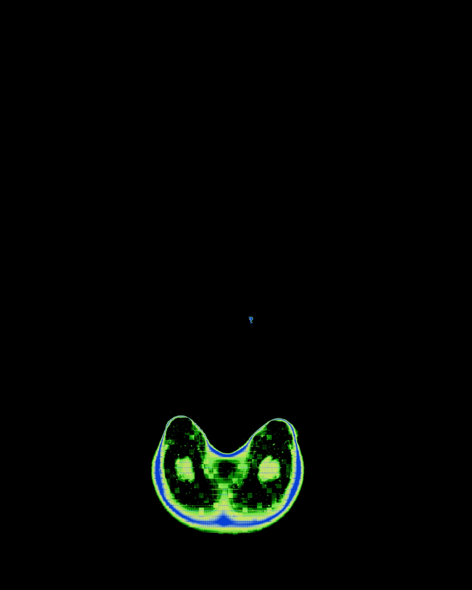 Scan-style sneaker render from the SAGA manifesto film.