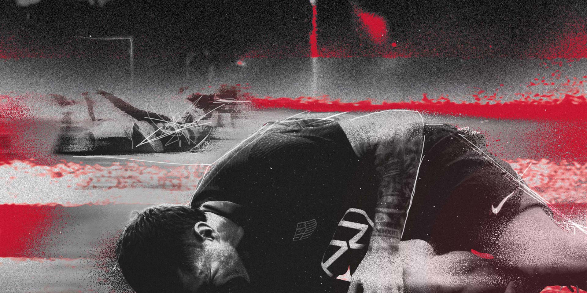 Frame from the U.S. Against the World title sequence by Good Secrets.