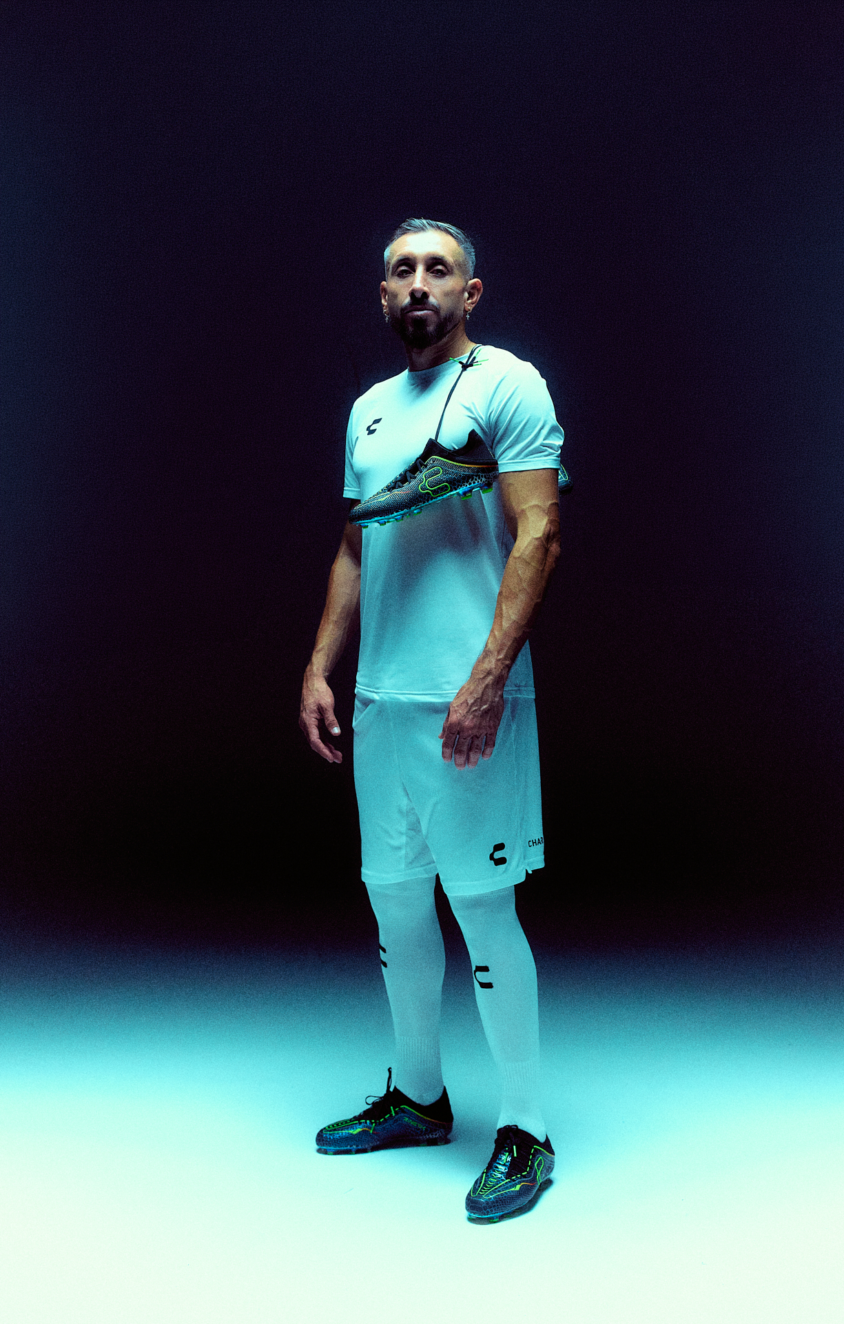Charly Soccer x Héctor Herrera – Quetzalcoatl campaign photograph
