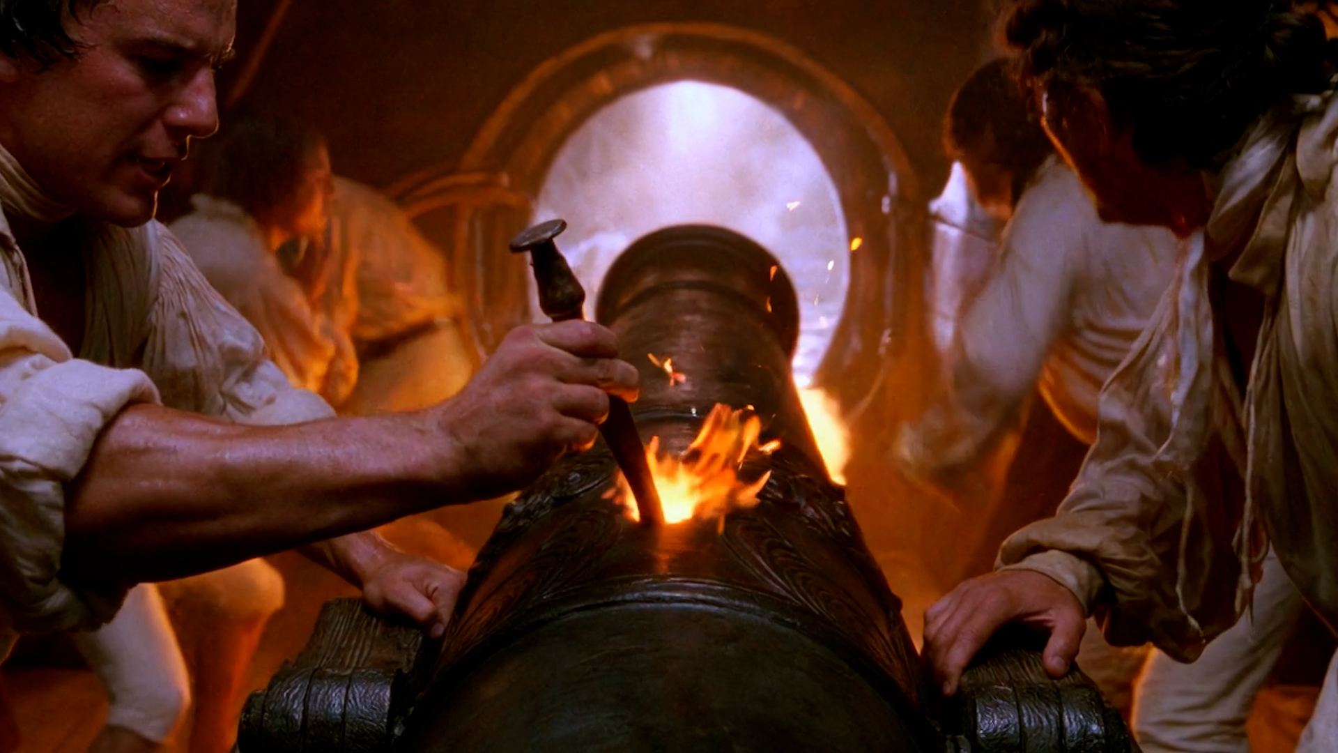 A cannon scene from TRANSIT by Metallux Studio.